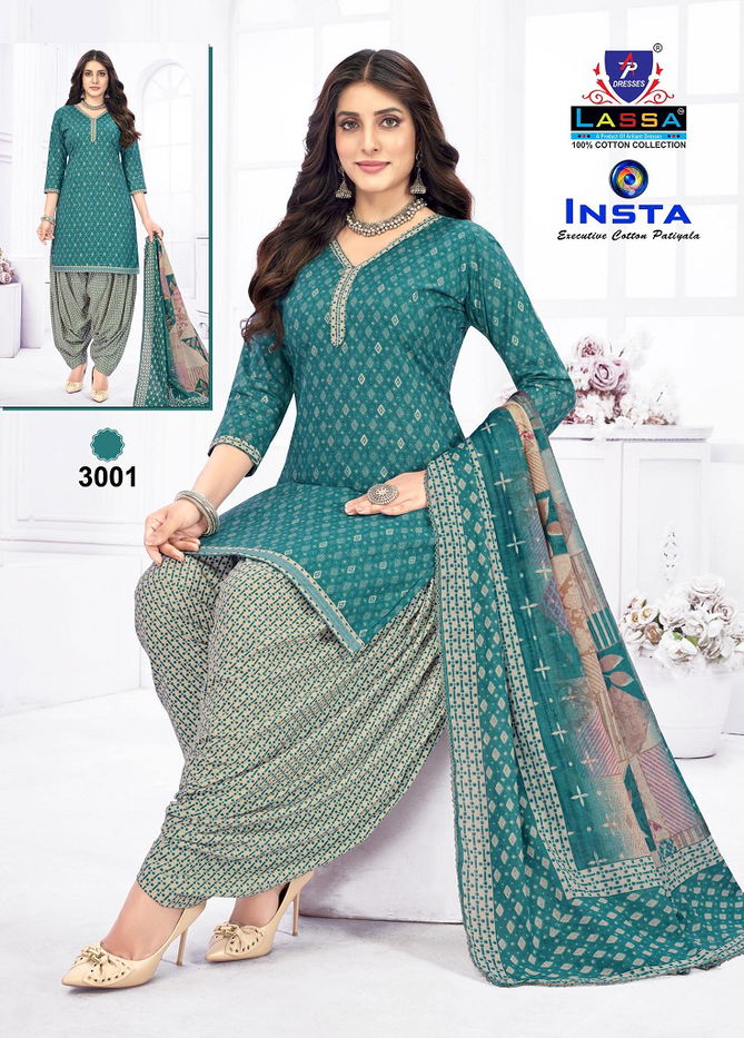 Insta Vol 3 By Lassa Dress Material Cotton Printed Dress Material Wholesale Price In Surat
